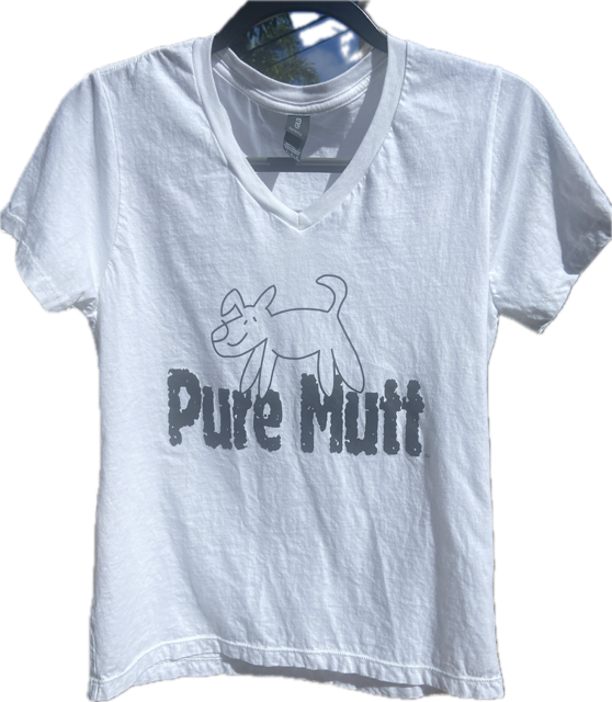Pure Mutt Gilden soft style v-neck short sleeve t-shirt