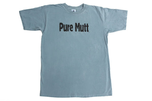 Pure Mutt Short Sleeve Blue T-Shirt