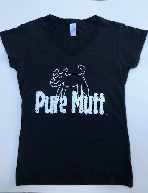 Pure Mutt Ladies Gilan T-Shirt V-Neck