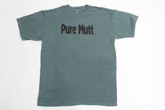 Pure Mutt T-Shirt Green Gray